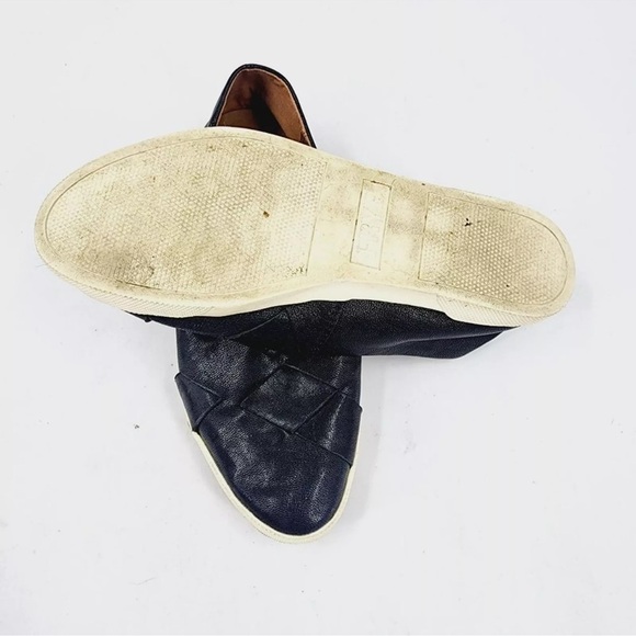 FRYE LIZ Woven Slip On Leather Shoes Size 7M - Picture 4 of 6